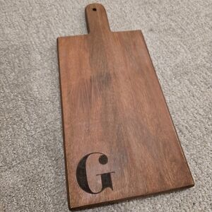 Pottery Barn Initial Serving Board
